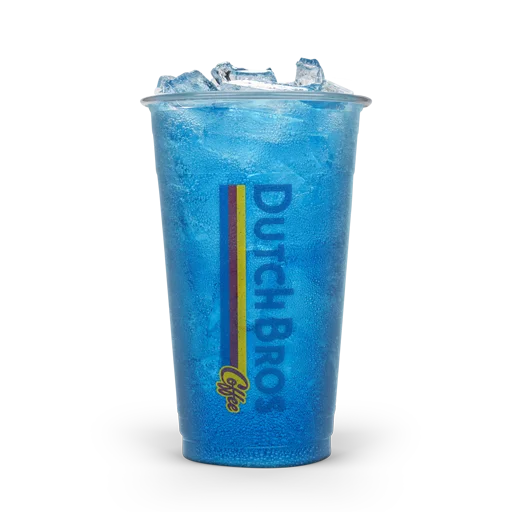Dutch Bros Blue Raspberry Sparkling Soda