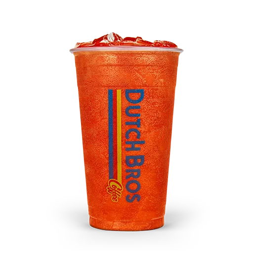 Dutch Bros Double Rainbro Rebel Energy drink