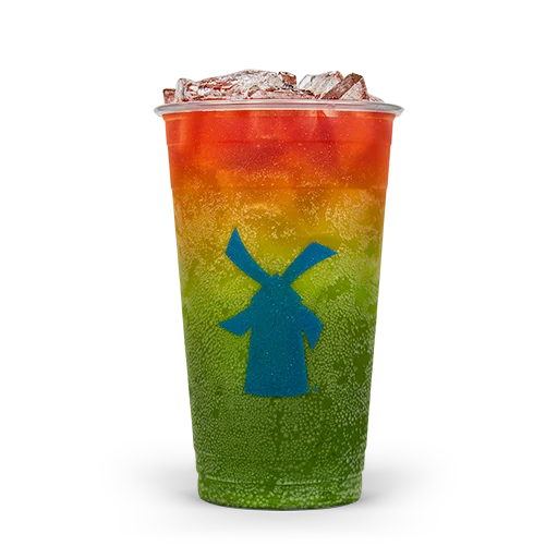 Dutch Bros shark attack rebel energy drink