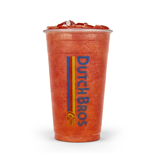 Dutch Bros tiger blood rebel energy drink