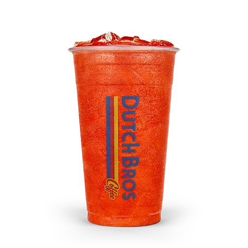 Dutch Bros vampire slayer rebel energy drink